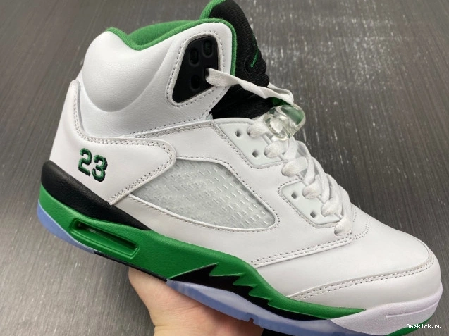One Kick Jordan 5 Air WMNS DD9336-103 Green Lucky 0713